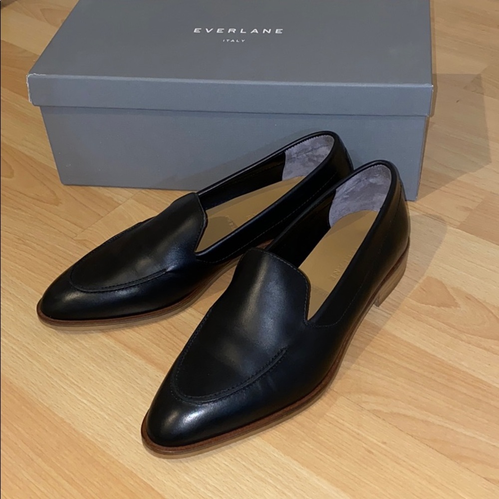 Everlane Modern Loafers in Black